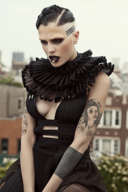 porcelainpoet:  echon:  TDN Model- Echo MUA/HAIR- Michael Cartier