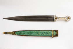 interwar:   Dagger and sheath, Dagestani, 1861. (x)  