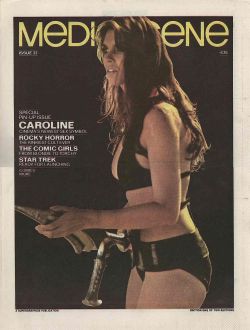 bombo:  Caroline Munro, Mediascene #37, 1979 