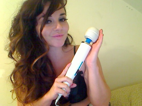 maxineholloway:  a gals best friend. #hitachi  And from anon: “hitachi magic wand is the best vibrator… ever… i’m in love with mine. the smaller battery ones never did it for me. yes, i think i’ll go use mine now…”Have fun ;) 