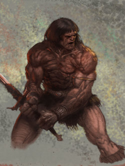 bloodskullsnpussy:  Conan the destroyer by *moritat 