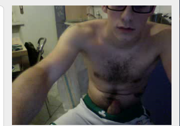 collegeguyhunger:  nerdy cute str8 guy on omegle 