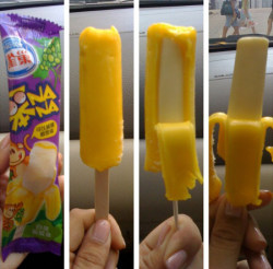 yes-want:  China has peelable banana popsicles.. Our technology