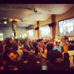 GO KINGS GO!!! (Taken with Instagram at Los Angeles Brewing Company)
