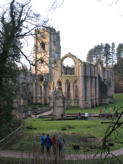 allthingseurope:  Fountains Abbey, North Yorkshire, UK (by Adrian.Winter)