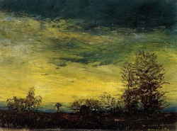 poboh:  Twilight, Laszlo Mednyanszky. Hungarian (1852 - 1919)