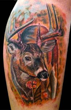 inkfreakz:  (via Deer)Artist: Timothy Boor 