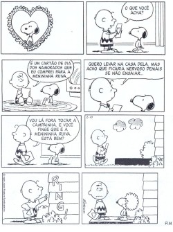 deposito-de-tirinhas:  por Charles Schulz http://www.peanuts.com/