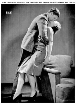 anneyhall:  How to Kiss, 1942.  I niech mi ktoś powie, że to