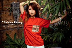 ohmanclothing:  Christine Huang for Oh Man! Clothing 