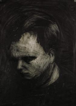 poboh:  Frank Auerbach. drawing 1962, 