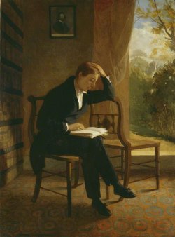 kaching:  John Keats by Joseph Severn in 1821. Severn had painted