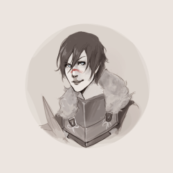 commandershepard:  doodle doodle doodle of hawke 