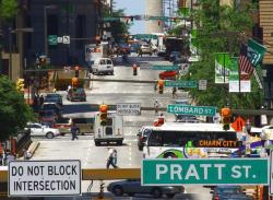 livefrombmore:  Baltimore City  Charles Street northbound, i