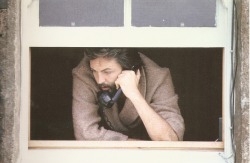 sillylovesongs:  he’s on the phone gossiping with john 