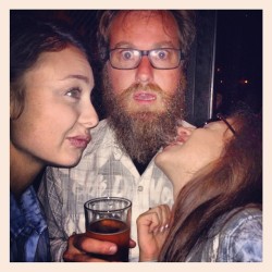 Beard bite. (Taken with Instagram)