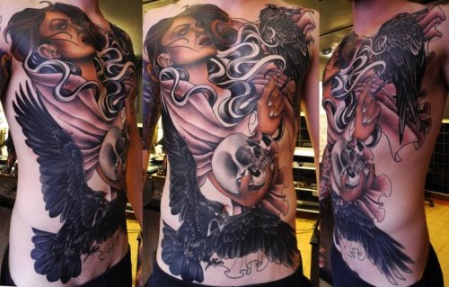 total-immortal:  tattoome:  Maria King Carlos Tattoo, Sweden  Oh wow <3 This is lovely! 