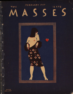hoodoothatvoodoo:  “The Masses” February, 1917.  Cover artist: