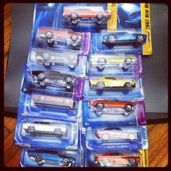 All my Hotwheels! All from my birth year. #toys #bigkid #instaphoto