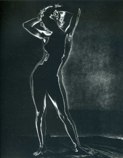 hoodoothatvoodoo: Andreas Feininger Solarized Standing Female