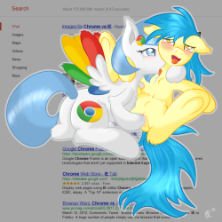 Chrome x IE OTP. Likely to be the first of a couple of pictures