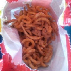 Curly fries for Kaylyn  (Taken with Instagram)