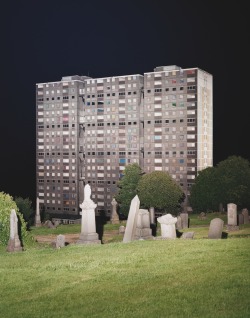 oxide-joyride:  View of Sighthill Cemetery by Cyprien Gaillard