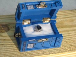 doctorwho:  TARDIS ring box girlofmanycolors:  Not only is this