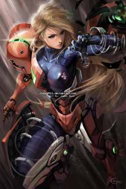 arkhane:  SAMUS by ~Jimbo0311 Metroid fan art.