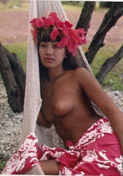 Marie Here, “The Girls of Tahiti”, Playboy - December