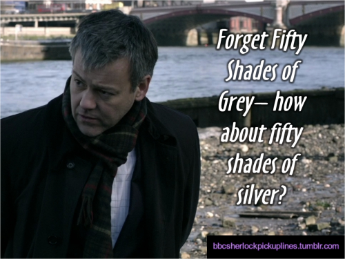 “Forget Fifty Shades of Grey– how about fifty shades of silver?”