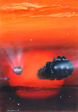 rudolfkremers:  For me Sci-Fi art was at its best in the 70/80s.