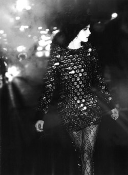 inspirationgallery:  Mariacarla Boscono by Peter Lindnbergh.