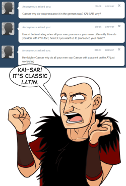 asklord-caesar:  Latin Weeaboo Fact: In classical Latin, there
