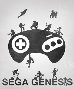 gamefreaksnz:  Minimal Gaming Series Sega Genesis (Mega Drive)