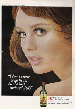 J & B Ad, Playboy - April 1968