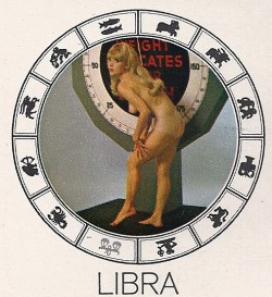 Libra, “Playboy Horoscope”, Playboy - April 1968