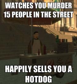 the-absolute-funniest-posts:  chaystar: Video Game Bystander