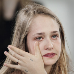  Portrait of Jemima Kirke at The MOMA for Marina Abramović: