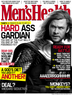 linzeestyle:  kabezonita:  The last Men’s Health Magazine issue