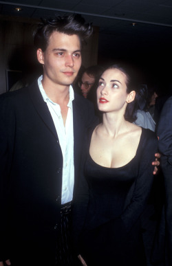 bohemea:   Johnny Depp & Winona Ryder - Mermaids premiere,