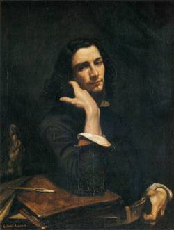 zuriich:  Gustave Courbet - Man with leather belt, 1846 
