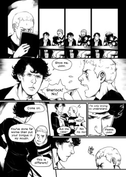 French Kiss page 03 (from I Will Burn the Art Out of You, a Sherlock