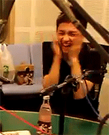 erednust-deactivated20140311:  Kyungsoo laughing ヽ(´□｀。)ﾉ