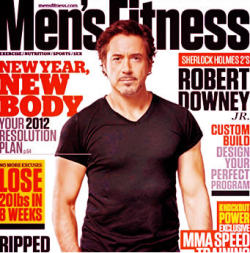 bitchpleaseteachme:  Men’s  RDJ was very photoshopped because