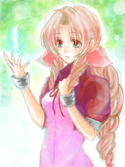 arktinensusi:  Aerith Gainsborough | source 