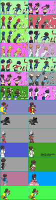 chikadash:  choronekos:  A sprite rip sheet from 4chan! I can’t