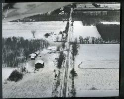 skcentral:  Aerial view of Ed Gein’s farm 