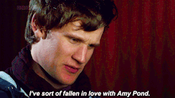mattsmith-thedoctor:  gillany:  in which matt smith indirectly