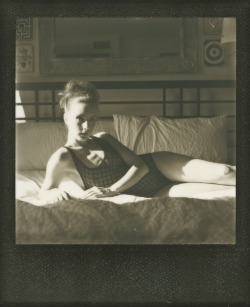 derekwoodsphotography:  Brooke Lynne. LA. 2012. Polaroid 337.